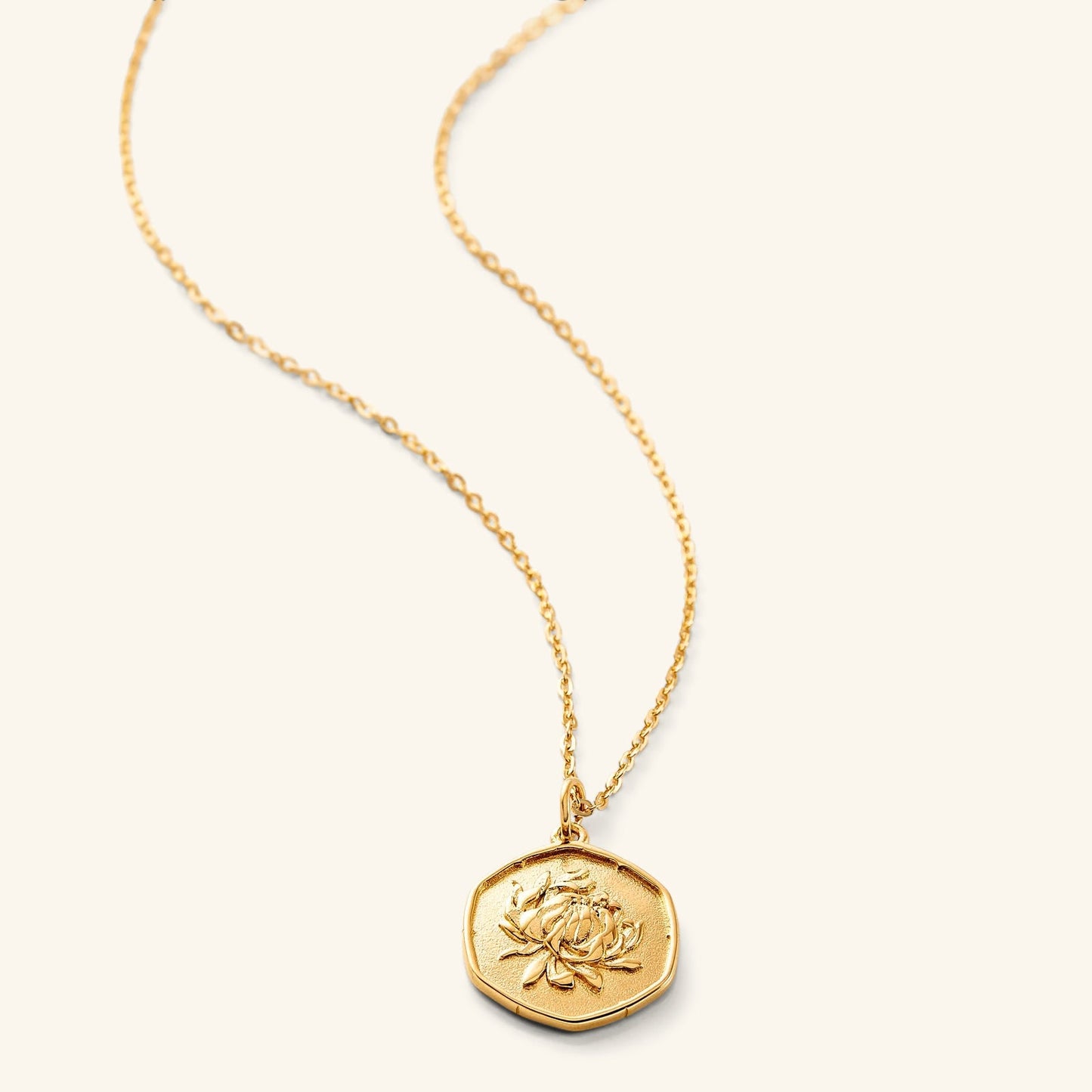 November | Birth Flower Necklace