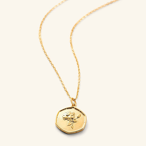 October | Birth Flower Necklace