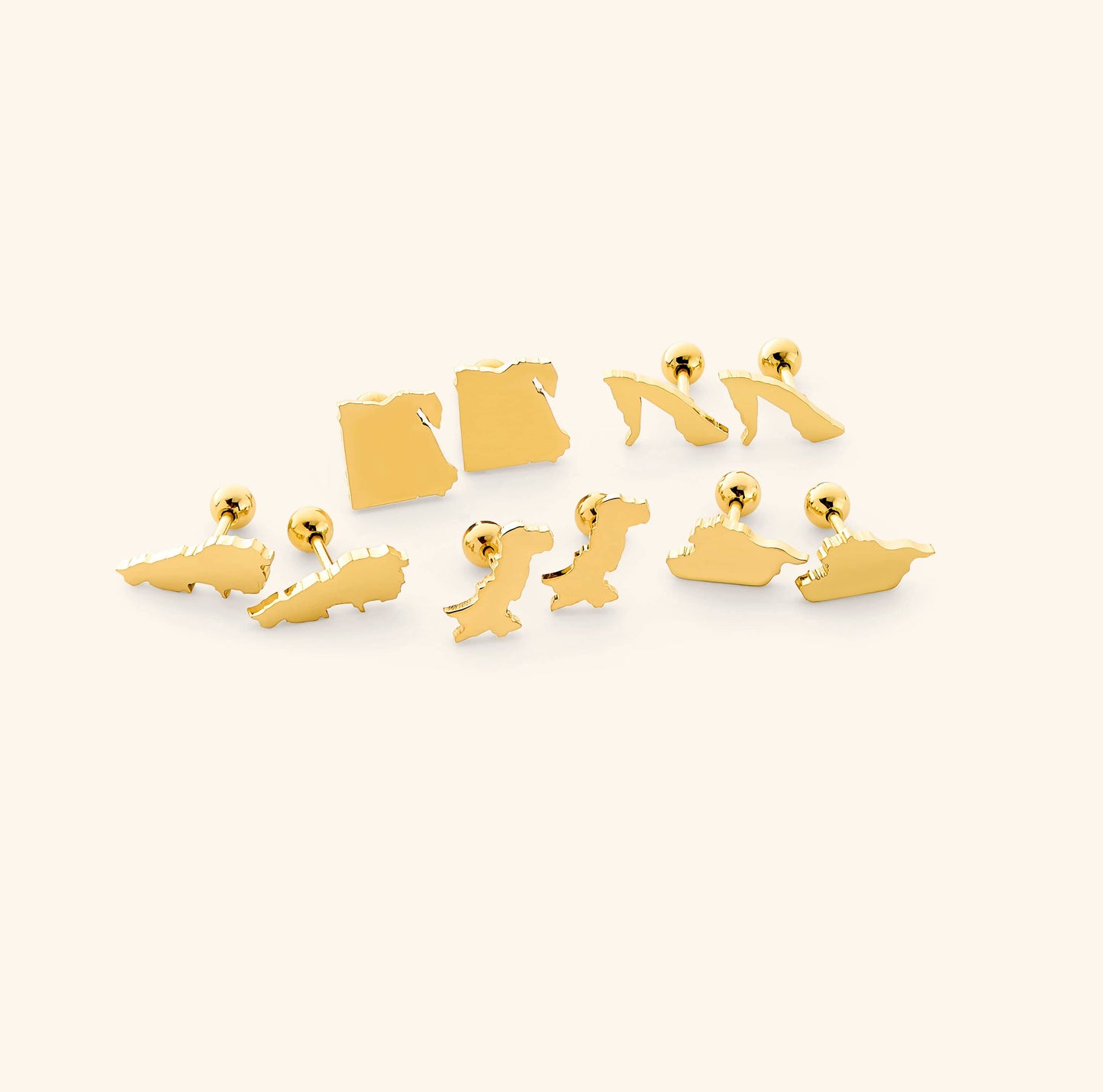 Country Stud Earrings