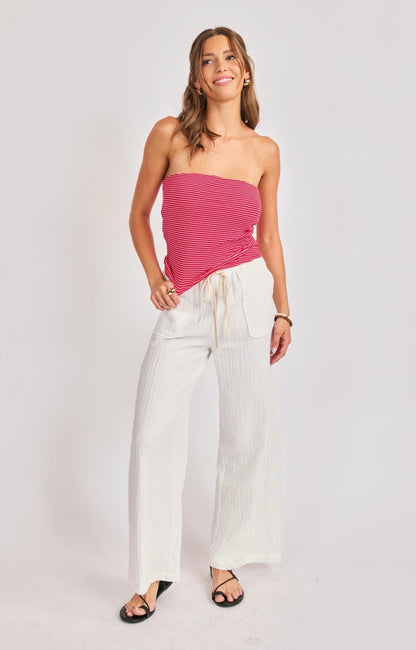 jukebox knit tube top