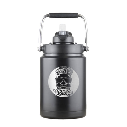 FIT2SERVE Half Gallon Jug - Black