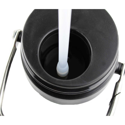 Half Gallon Jug with Silicone Base - Navy Black Ombre