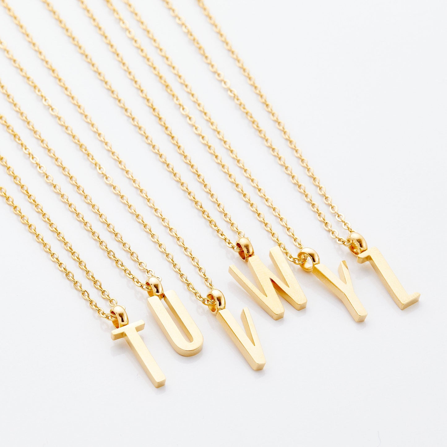 English Letter Necklace