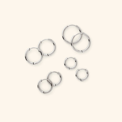 Mini Hoop Earrings Set