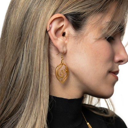 "My Sister" Droplet Earrings