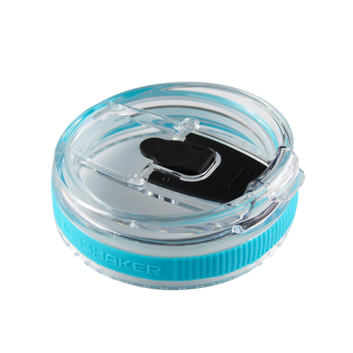 26oz Flex Lid with Straw - Caribbean Blue Band