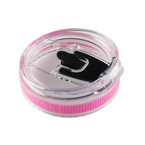 26oz Flex Lid with Straw - Pink Band