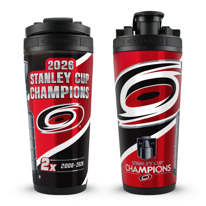 Carolina Hurricanes 2026 Stanley Cup Champions 26oz Ice Shaker