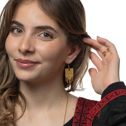 Raining Tatreez Earrings