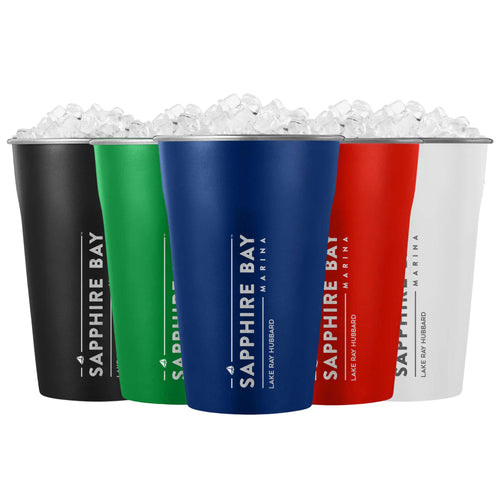 Sapphire Bay Marina Custom 20oz Stainless Steel Cups - 3 Pack