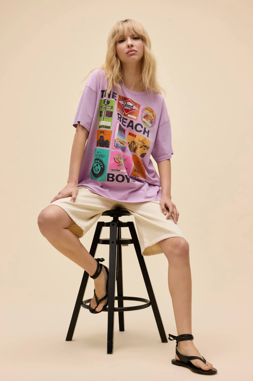 the beach boys back stage merch tee