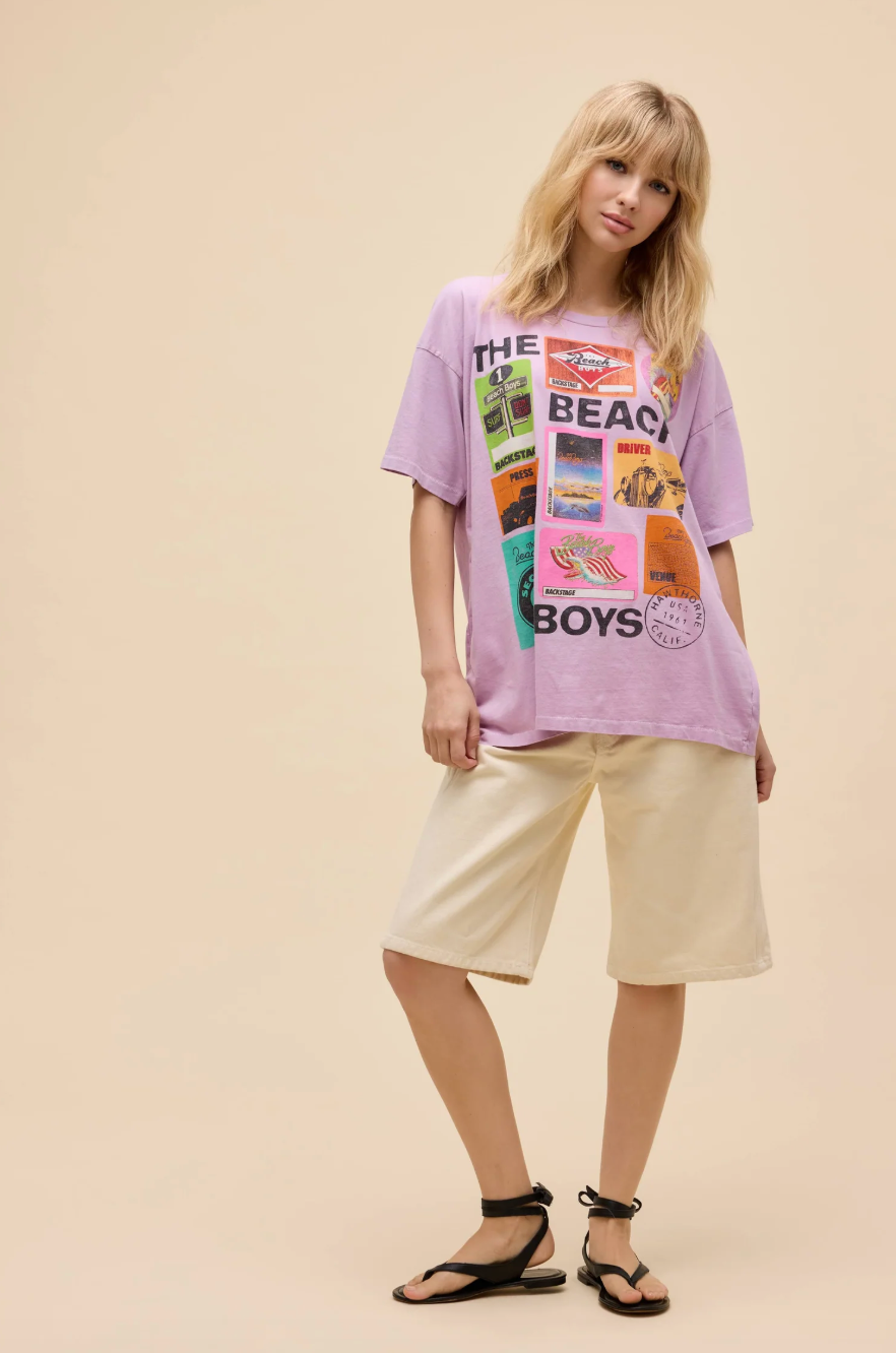 the beach boys back stage merch tee