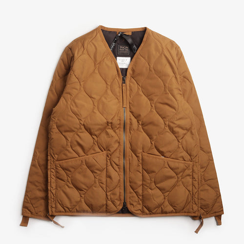Taion Military Zip V Neck Down Jacket