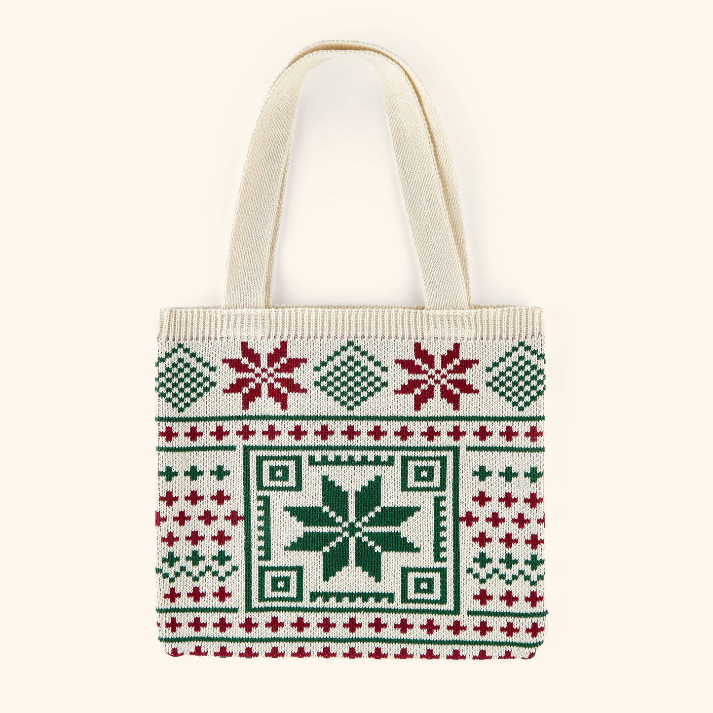 Knit Crochet Tatreez Tote
