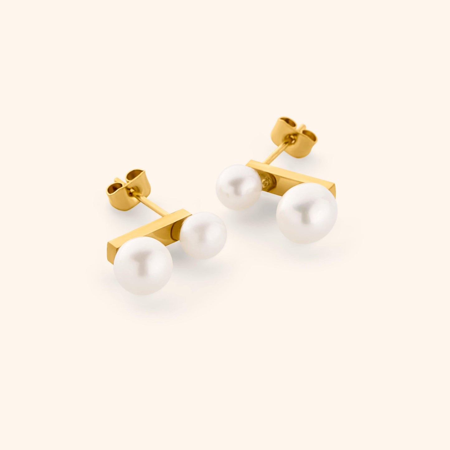 Duo Pearl Studs