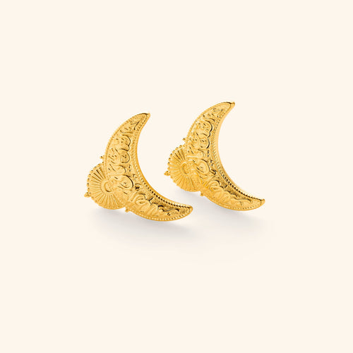 "Light Comes After Darkness" Moonfall Earrings