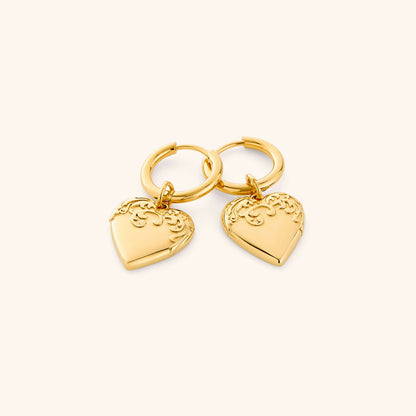 Vintage Lovely Hoops