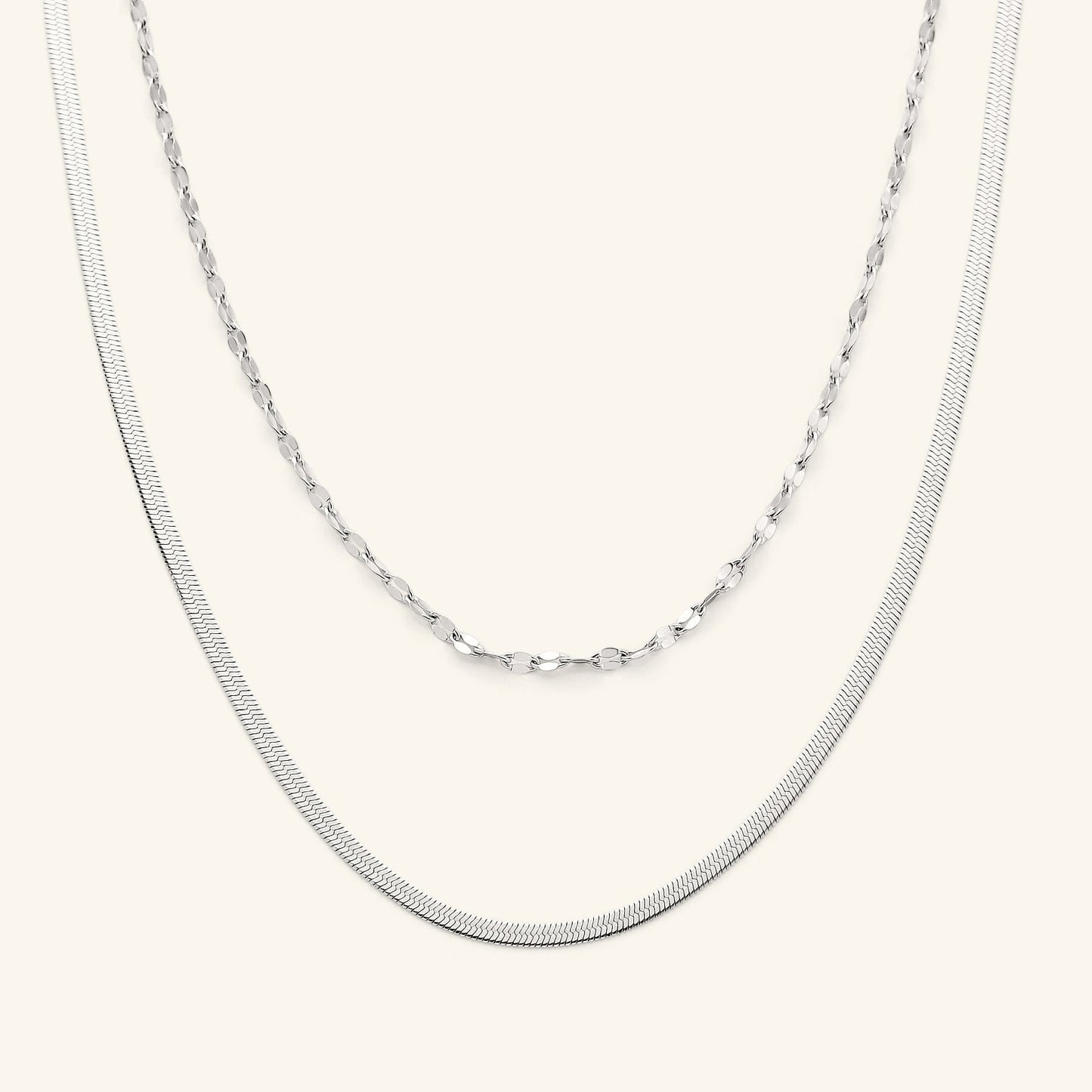 Herringbone & Flutter Layering Set
