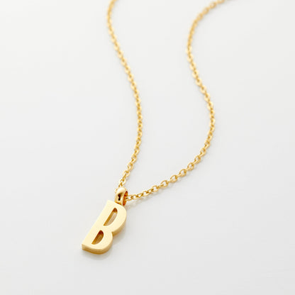 English Letter Necklace