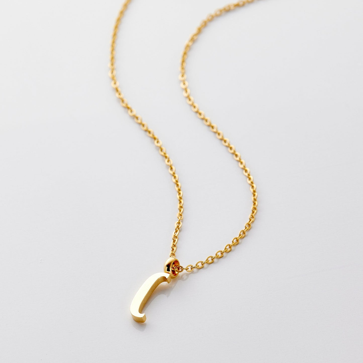 English Letter Necklace