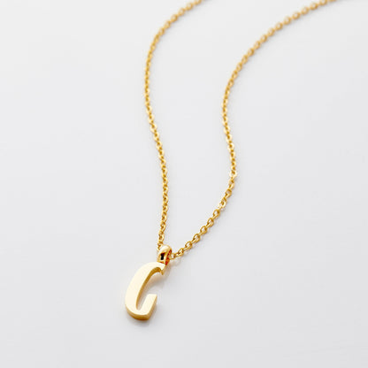 English Letter Necklace
