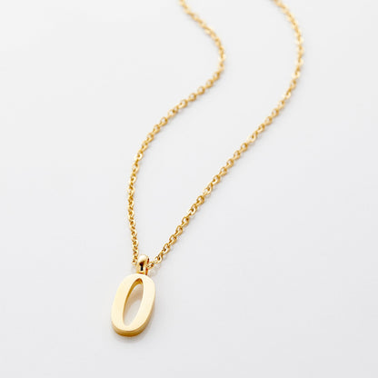 English Letter Necklace
