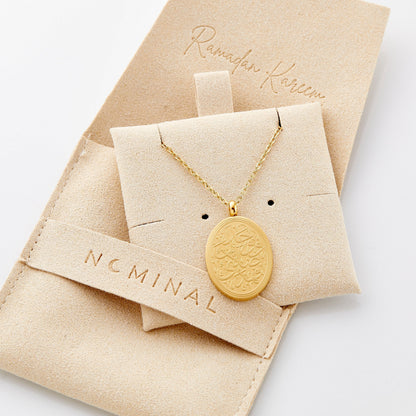 "He found you lost & guided you" Necklace