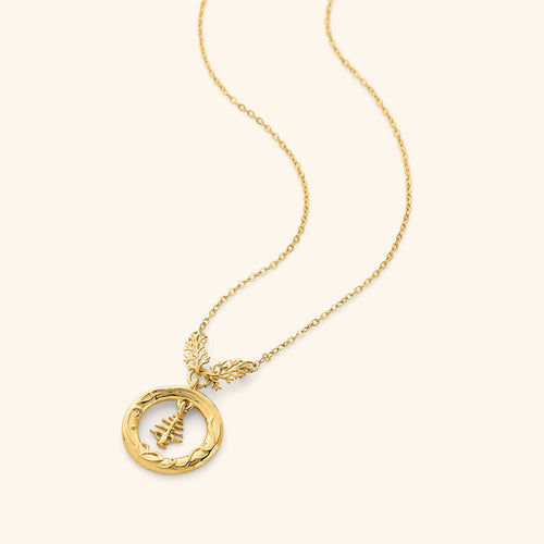 "Love of the Homeland" Lebanon Cedar Necklace | Women