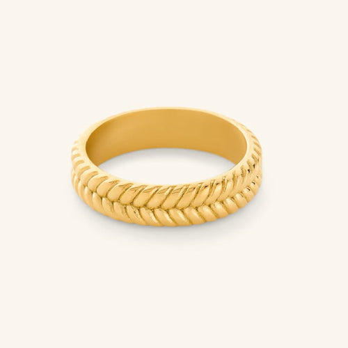 Herringbone Ring